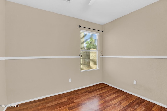 1314 S Bridgegate Dr, Gilbert, AZ 85296 - unfurnished room with wood finished floors and baseboards