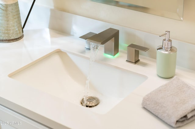 room details featuring sink