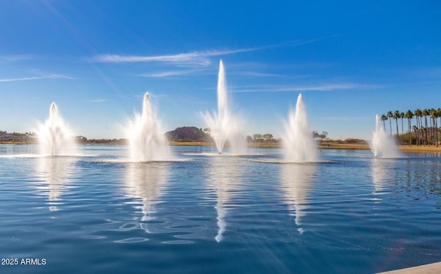 property view of water