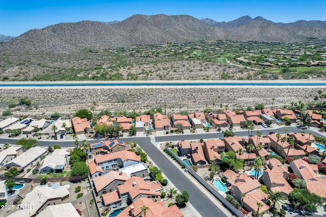 11217 E Laurel Ln, Scottsdale, AZ 85259 - aerial view of residential area with mountains