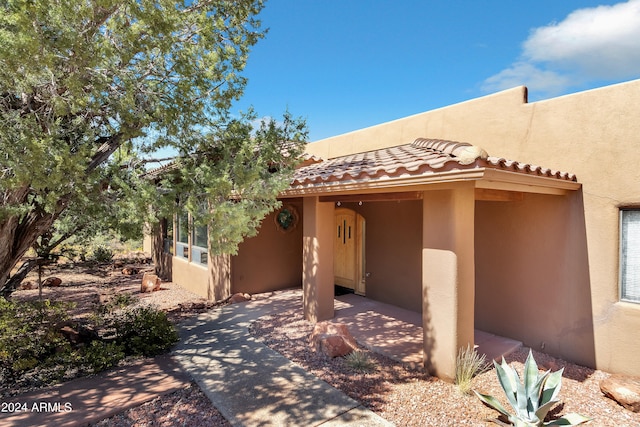 exterior space featuring a patio