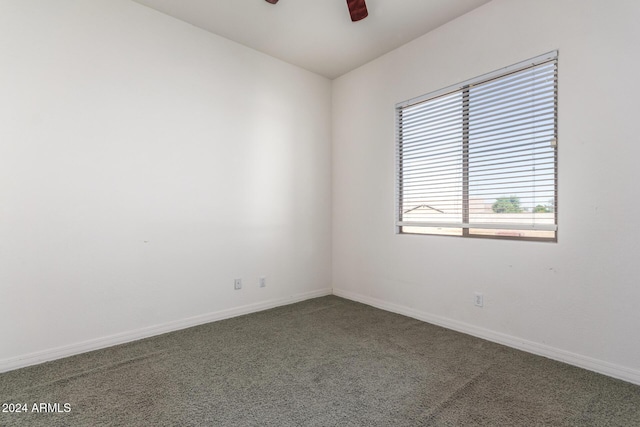 2914 E Gary Way, Phoenix, AZ 85042 - carpeted empty room with ceiling fan and baseboards