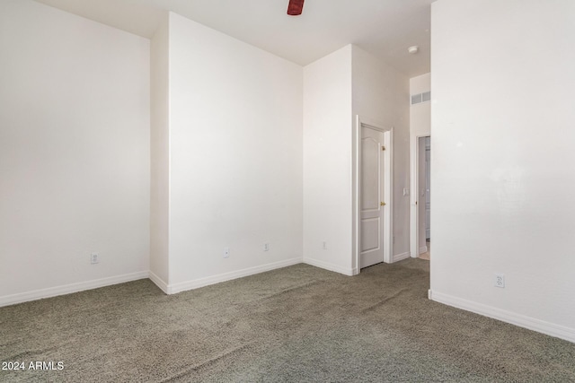2914 E Gary Way, Phoenix, AZ 85042 - unfurnished room featuring carpet floors, a ceiling fan, and baseboards