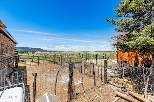 1551 Mormon Lake Rd, Mormon Lake, AZ 86038 - view of yard featuring a view of countryside and a mountain view