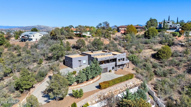 2259 Whitetail Ln, Prescott, AZ 86301 - aerial view featuring a mountain view