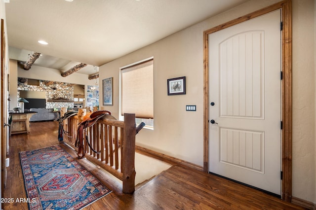 2259 Whitetail Ln, Prescott, AZ 86301 - entrance foyer featuring recessed lighting and wood finished floors