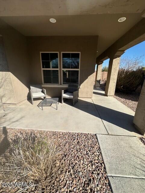 view of patio