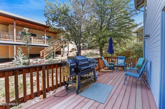 106 N Lariat Way, Payson, AZ 85541 - view of wooden terrace