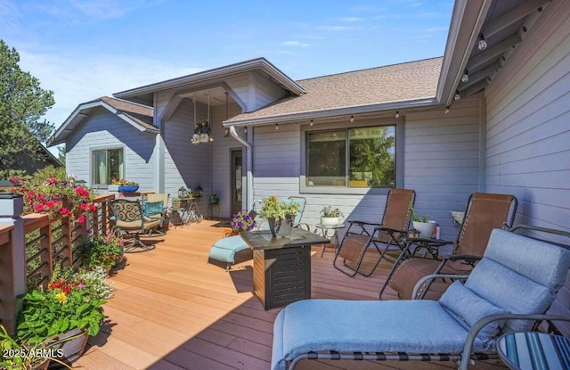 106 N Lariat Way, Payson, AZ 85541 - view of wooden terrace