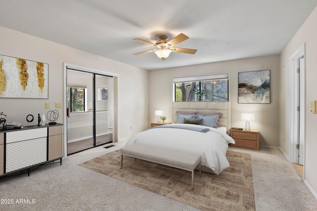 106 N Lariat Way, Payson, AZ 85541 - bedroom with visible vents, light carpet, and multiple windows