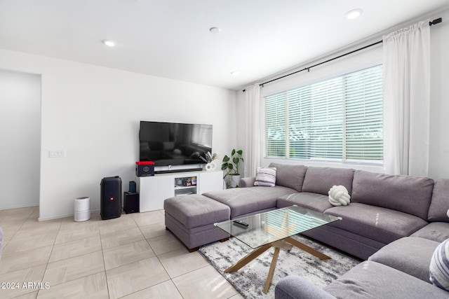 view of living room