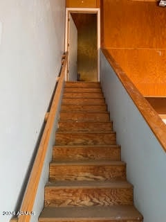 view of staircase