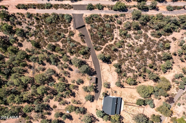 bird's eye view featuring a rural view