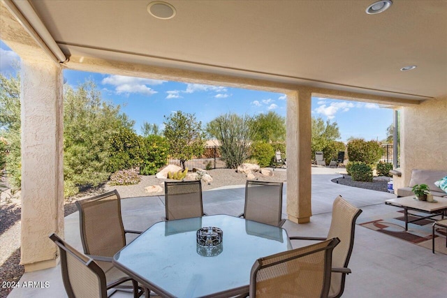 view of patio / terrace