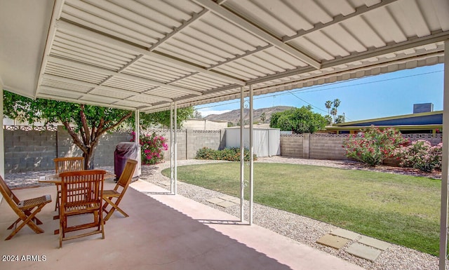 view of patio