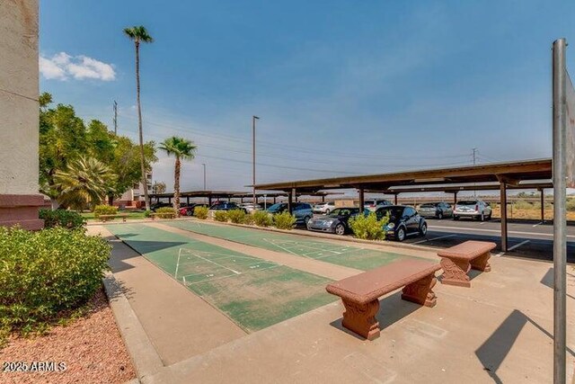 12123 W Bell Rd Unit 339, Surprise, AZ 85378 - view of community with shuffleboard and covered parking