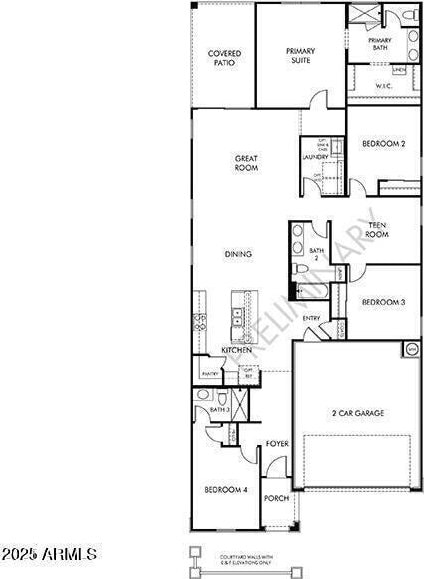 1523 S 223rd Dr, Buckeye, AZ 85326 - property floor plan