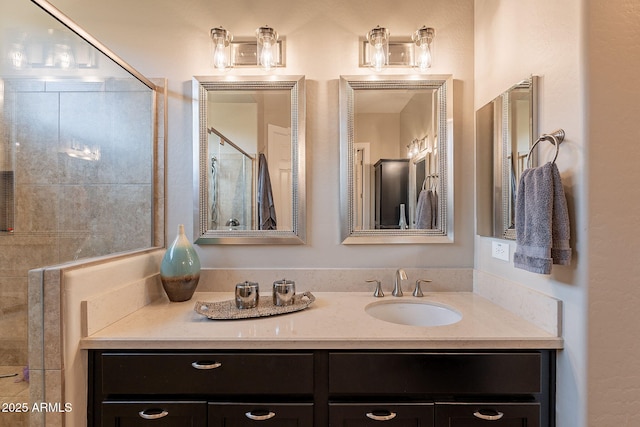 35756 N Clementine Trl, San Tan Valley, AZ 85140 - full bath featuring a tile shower and vanity