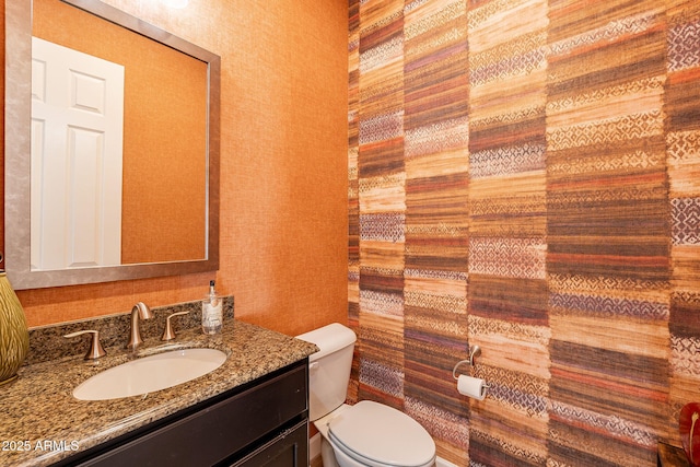 35756 N Clementine Trl, San Tan Valley, AZ 85140 - bathroom featuring vanity and toilet