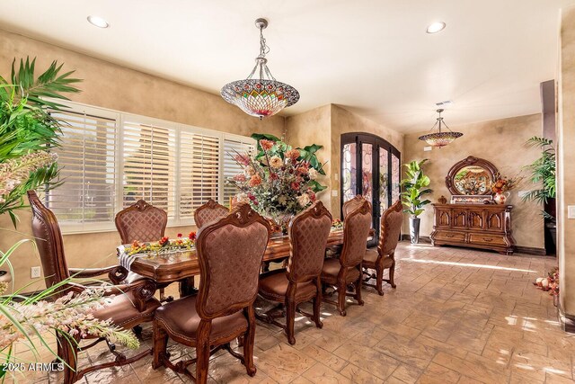 view of dining room