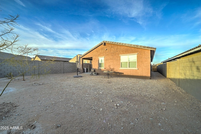 view of rear view of house