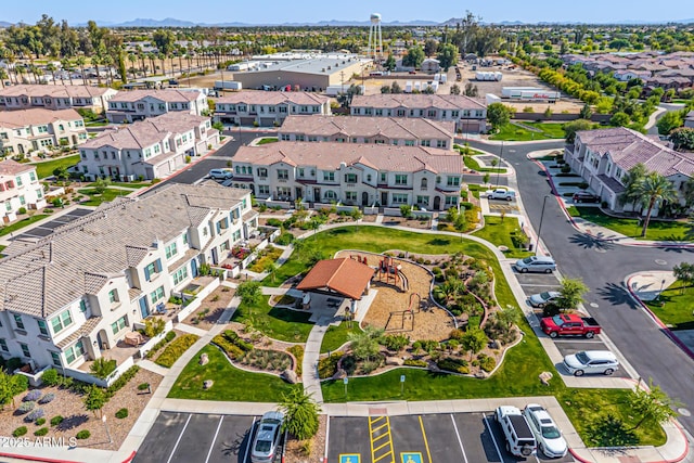 4077 S Sabrina Dr Unit 14, Chandler, AZ 85248 - drone / aerial view featuring a residential view