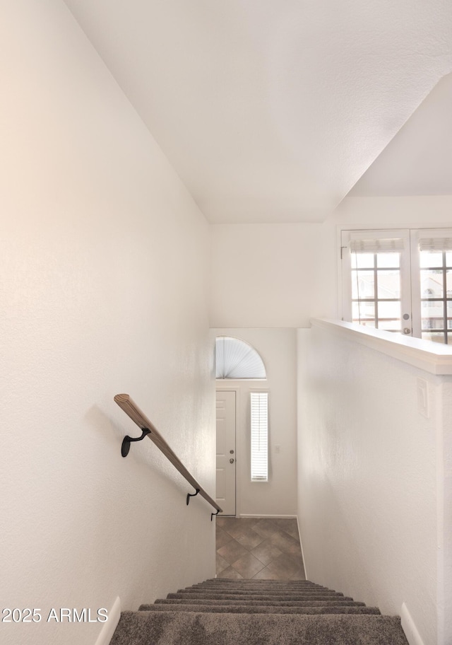 view of stairs