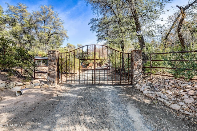 view of gate