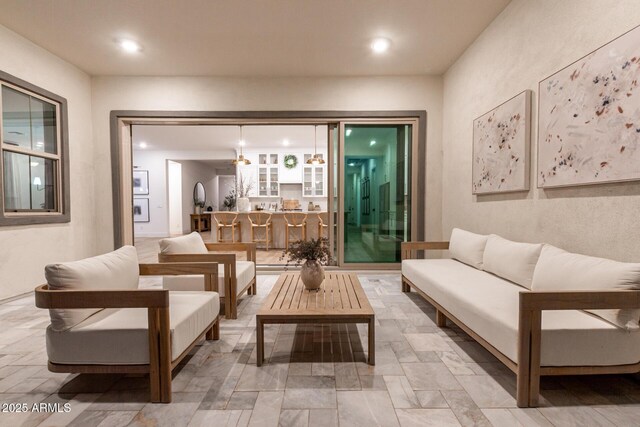 1248 E Jude Ln, Gilbert, AZ 85298 - living area featuring recessed lighting
