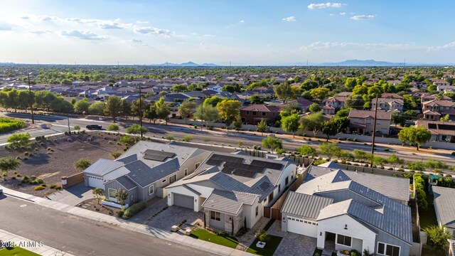 1248 E Jude Ln, Gilbert, AZ 85298 - aerial perspective of suburban area with a mountain backdrop