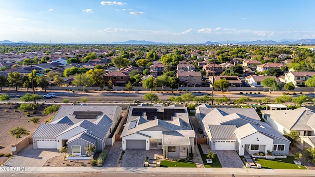 1248 E Jude Ln, Gilbert, AZ 85298 - aerial view of residential area featuring a mountain backdrop