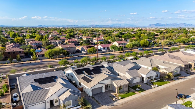 1248 E Jude Ln, Gilbert, AZ 85298 - aerial perspective of suburban area with mountains
