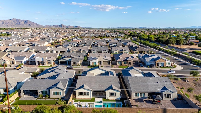 1248 E Jude Ln, Gilbert, AZ 85298 - aerial perspective of suburban area featuring a mountain backdrop