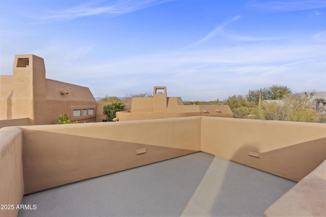 view of patio / terrace featuring a balcony