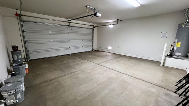 19841 W Cherry Lynn Rd W, Buckeye, AZ 85396 - garage with gas water heater and a garage door opener