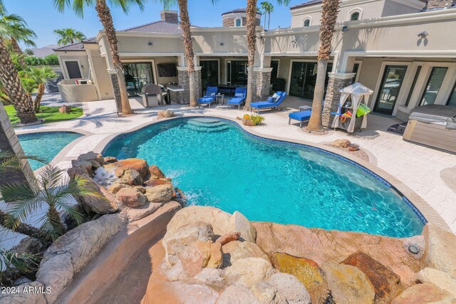 3749 E Juniper Cir, Mesa, AZ 85205 - pool with a patio
