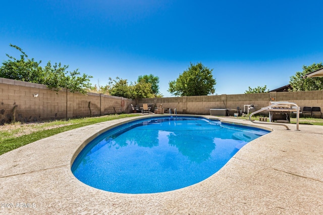 view of pool