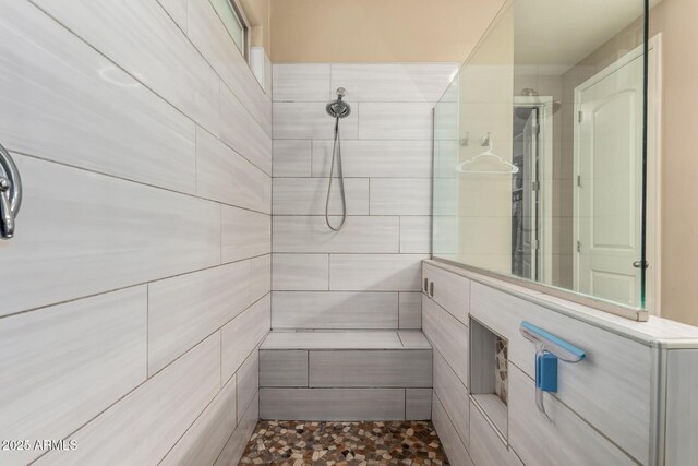 887 W Santa Gertrudis Trl, San Tan Valley, AZ 85143 - full bath featuring tiled shower