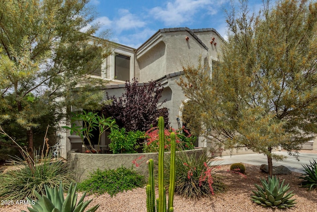 887 W Santa Gertrudis Trl, San Tan Valley, AZ 85143 - view of property exterior with stucco siding