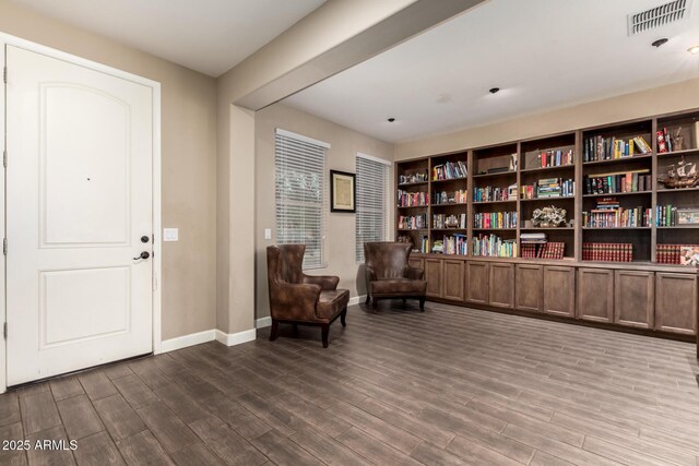 887 W Santa Gertrudis Trl, San Tan Valley, AZ 85143 - sitting room featuring wood finished floors and baseboards