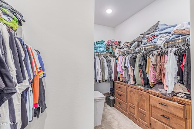 996 W Shannons Way, Coolidge, AZ 85128 - walk in closet featuring light colored carpet