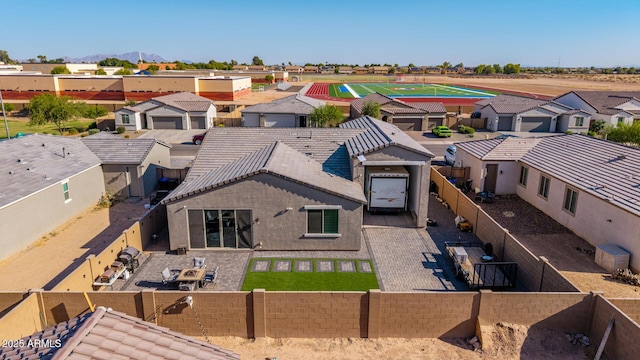 996 W Shannons Way, Coolidge, AZ 85128 - aerial view of residential area with a mountainous background