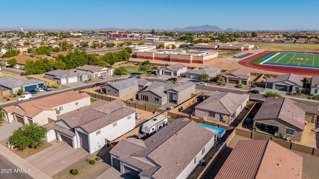 996 W Shannons Way, Coolidge, AZ 85128 - aerial view of residential area featuring mountains