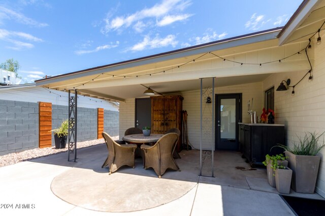 view of patio