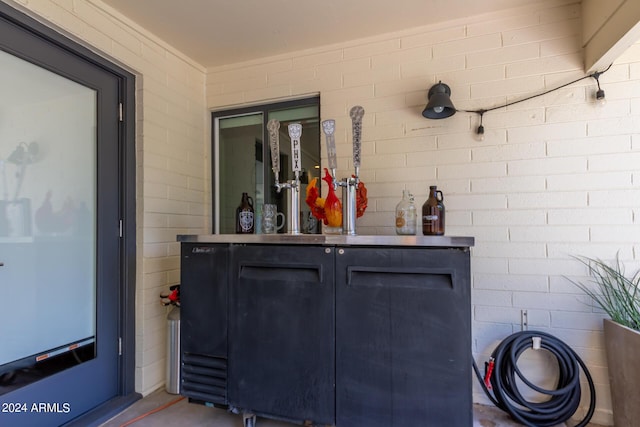 2520 E Flower St, Phoenix, AZ 85016 - bar with brick wall