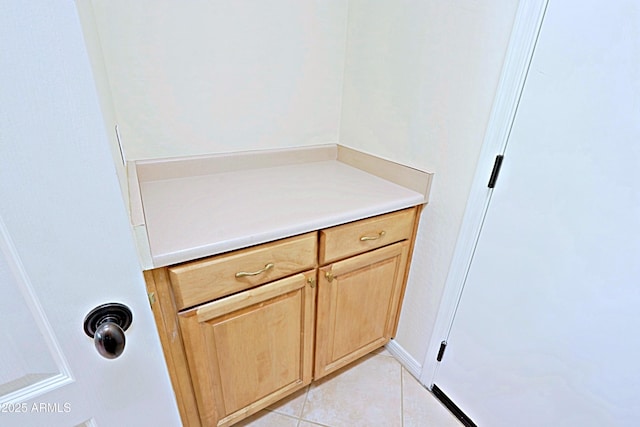 bathroom featuring tile patterned flooring