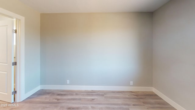 4151 E Clovis Ave, Mesa, AZ 85206 - spare room with light wood-style floors and baseboards
