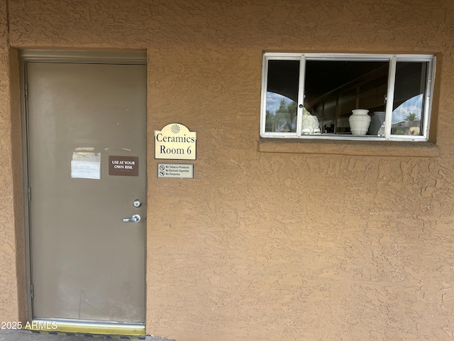 4151 E Clovis Ave, Mesa, AZ 85206 - property entrance with stucco siding