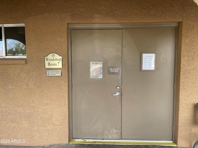 4151 E Clovis Ave, Mesa, AZ 85206 - property entrance with stucco siding
