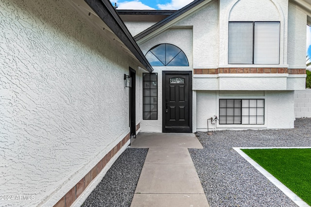 view of property entrance